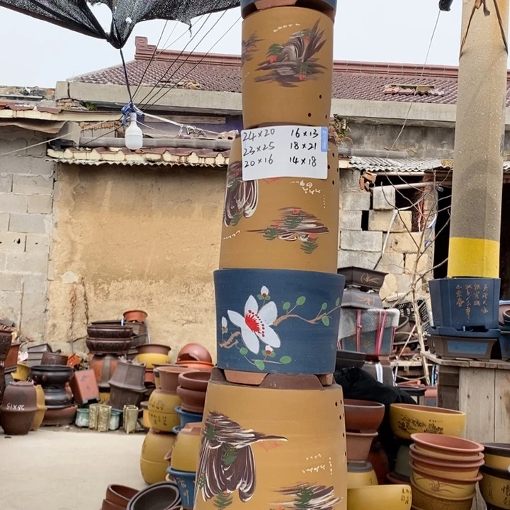 紫砂花盆紫砂的时候我也