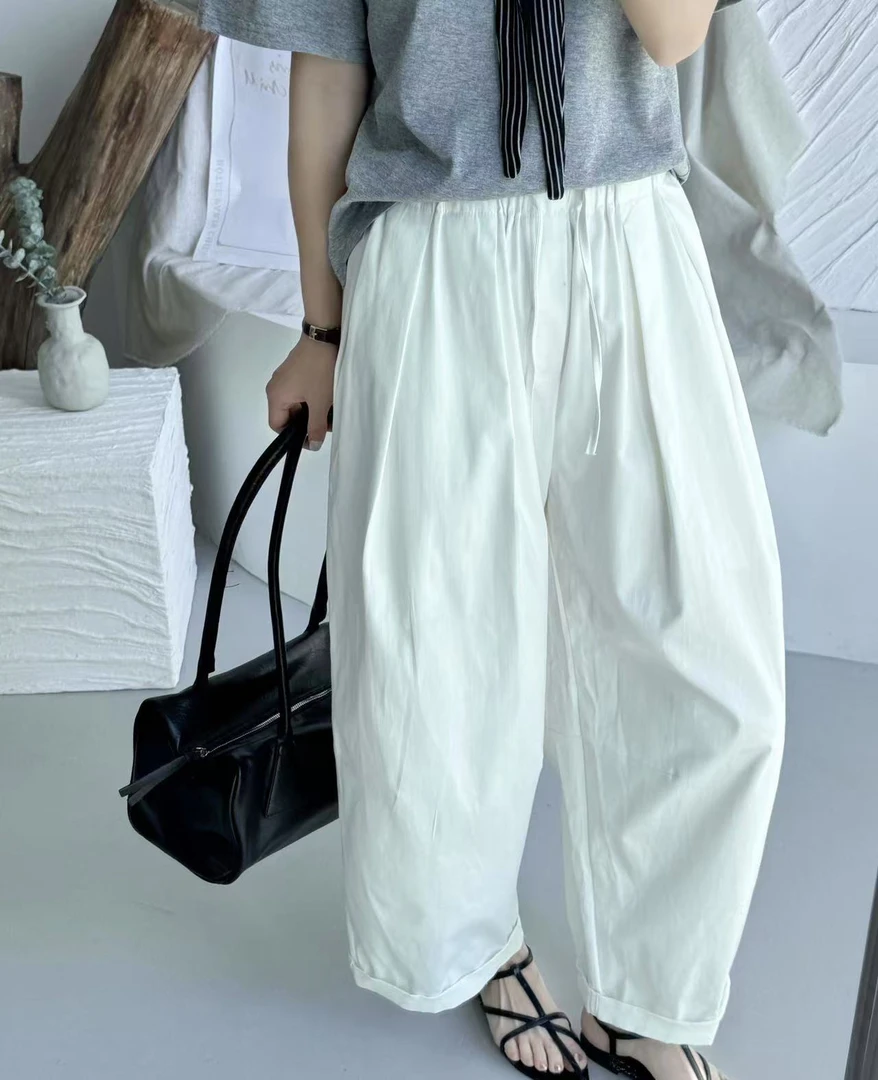 25266【PINGJIE】2025新款休闲裤）时尚休闲潮流舒适百搭洋气裤