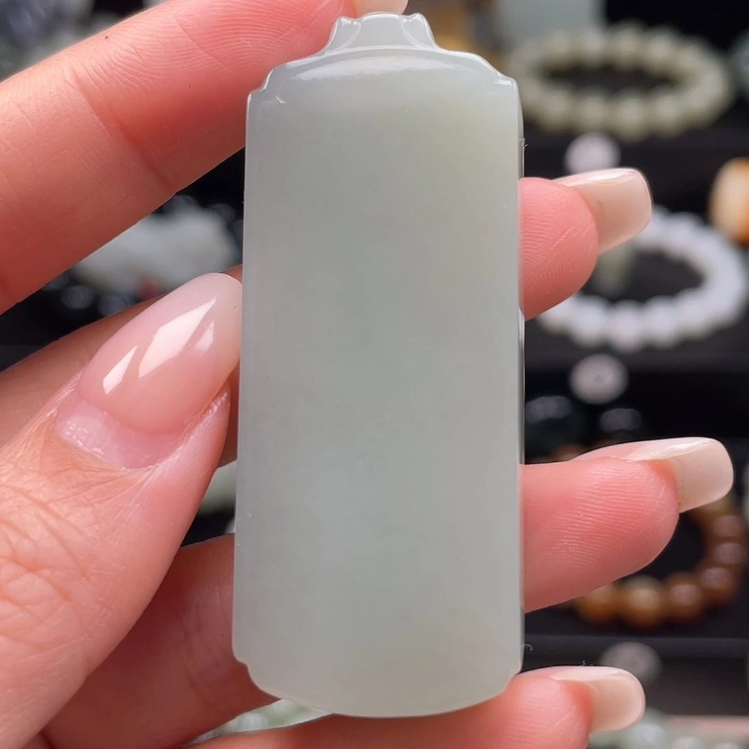 和田玉吊坠(不含链)未镶嵌