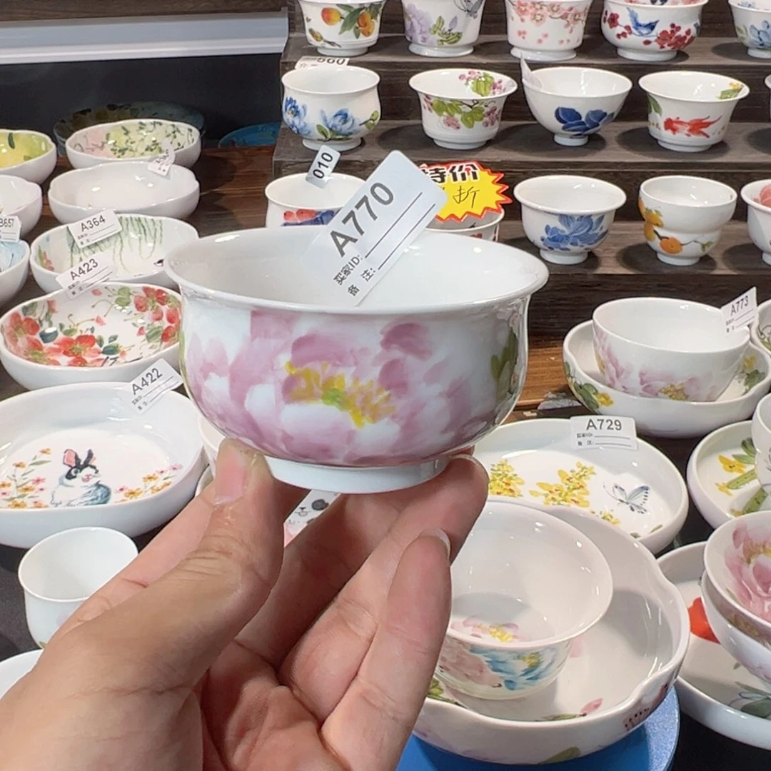 美***美景德镇手工手绘陶瓷