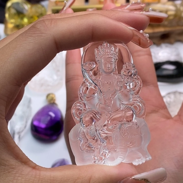 水晶颈饰未镶嵌馨**橙