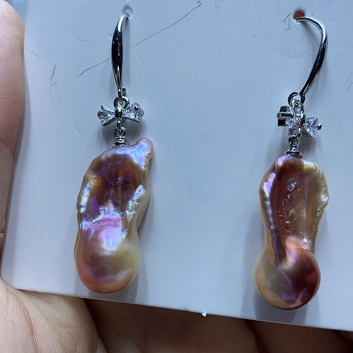 巴洛克未镶嵌淡水珍珠