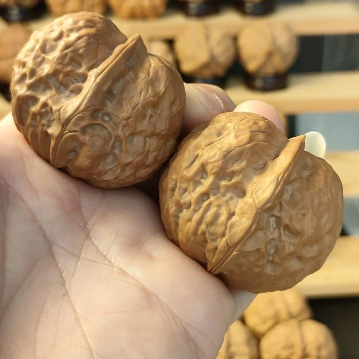 文玩核桃把件44玄武元宝蟾