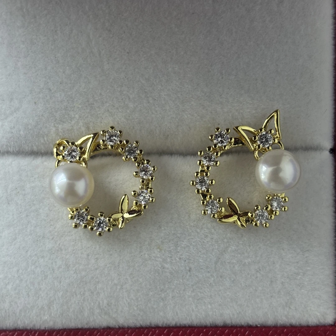 562-淡水珍珠耳钉