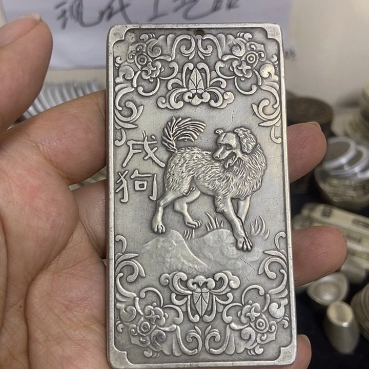 金属复古大头摆件