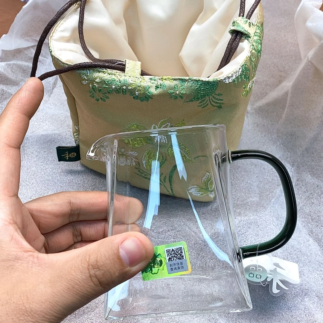 禾器/瀚然茶海/墨绿+茶事包