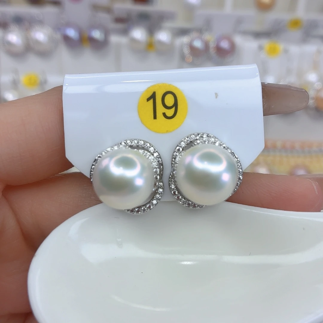 耳饰未镶嵌淡水珍珠