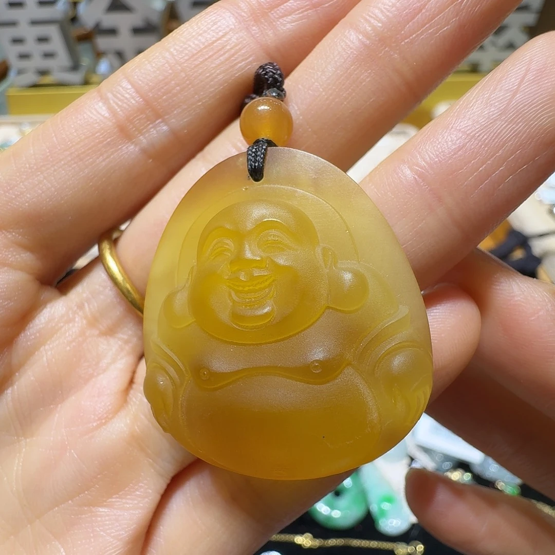 蜜蜡未镶嵌吊坠(不含链)蜜蜡吊坠