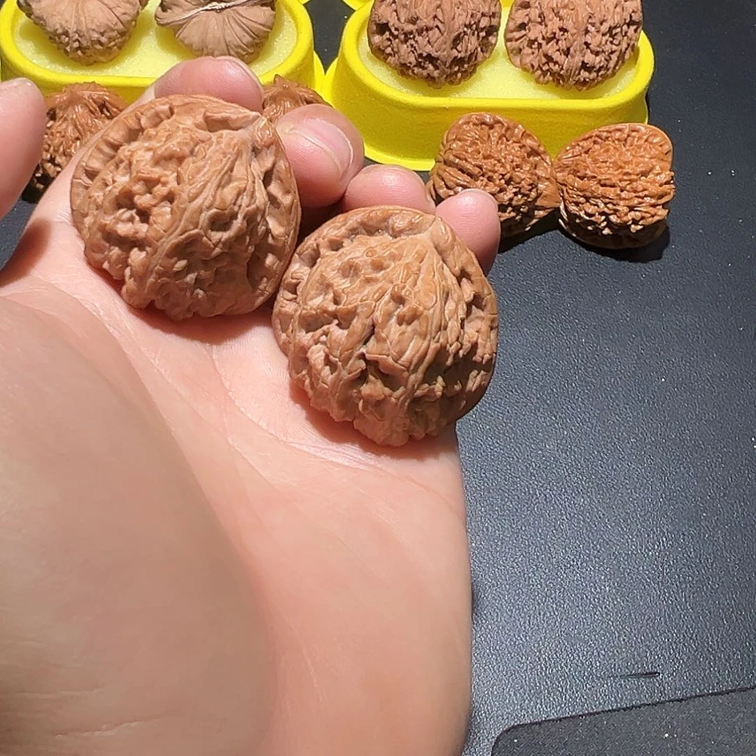 核桃三角白 文玩核桃