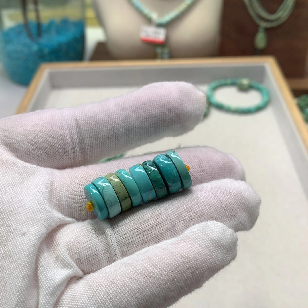 绿松石未镶嵌配饰
