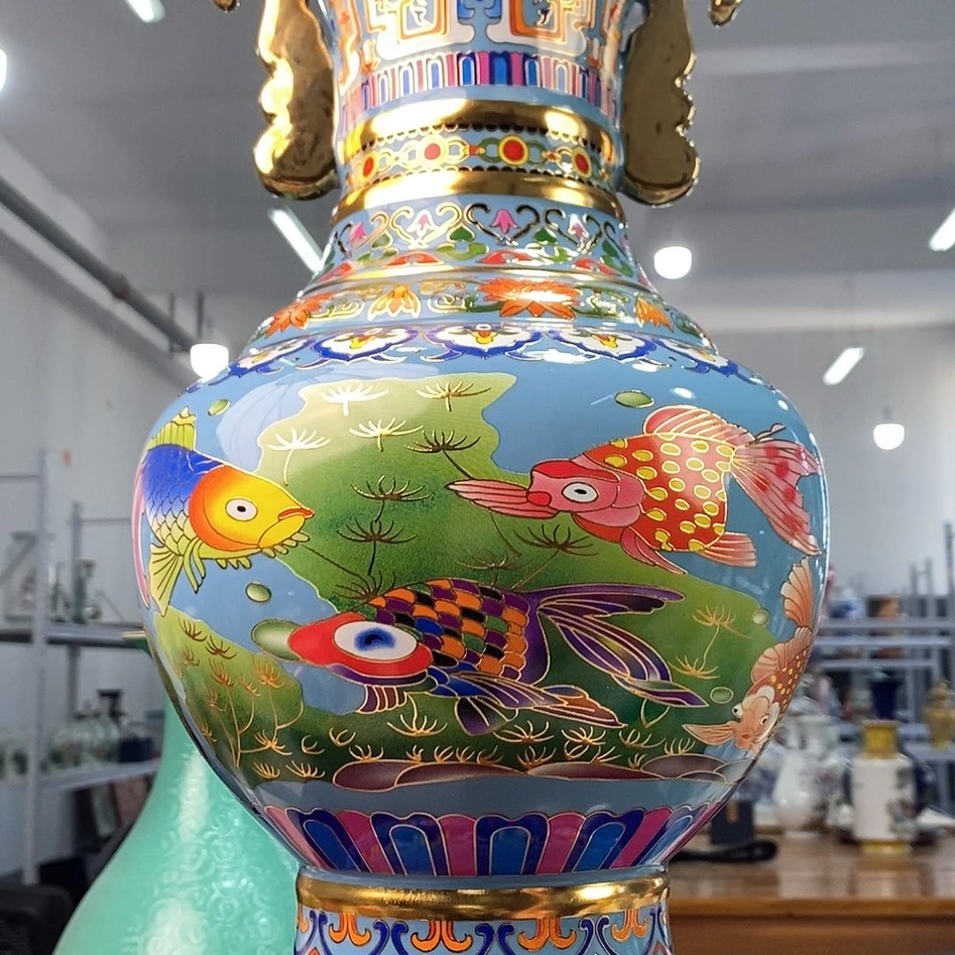 景德镇陶瓷花瓶摆件