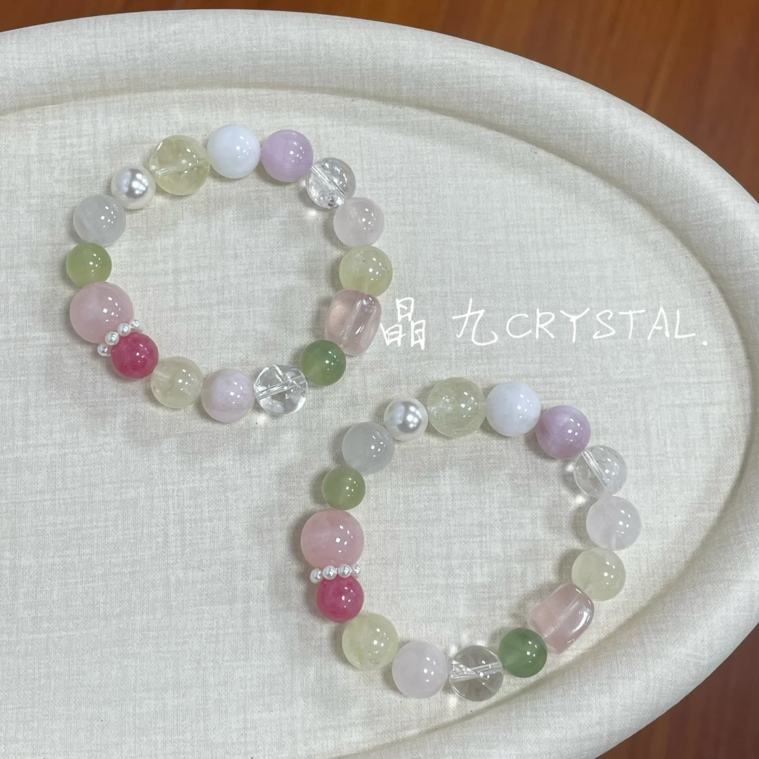 【朝花夕拾】天然多宝手串天然水晶精致设计多样性发其一