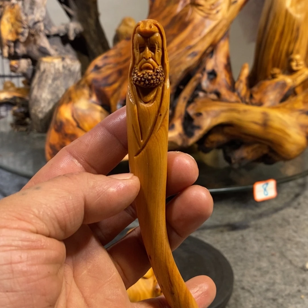 【闪购商品】柏木（崖柏）根雕木雕工艺品摆件家居装饰一手货源手把件