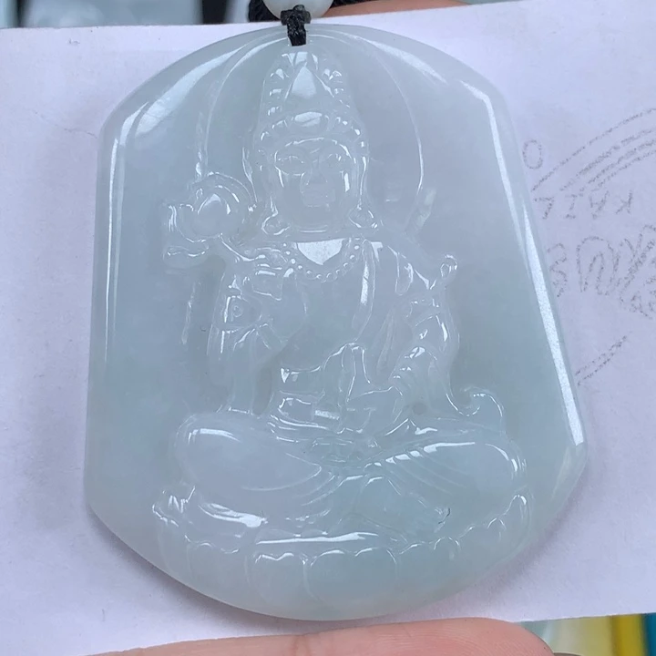颈饰未镶嵌翡翠大***生大势至