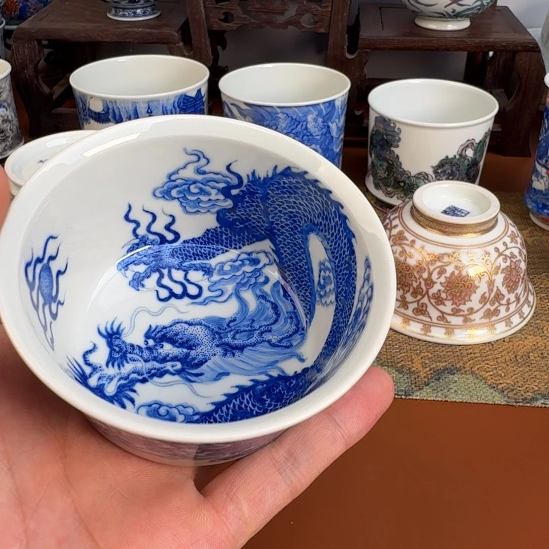 r***k瓷片景德镇瓷器手工手绘
