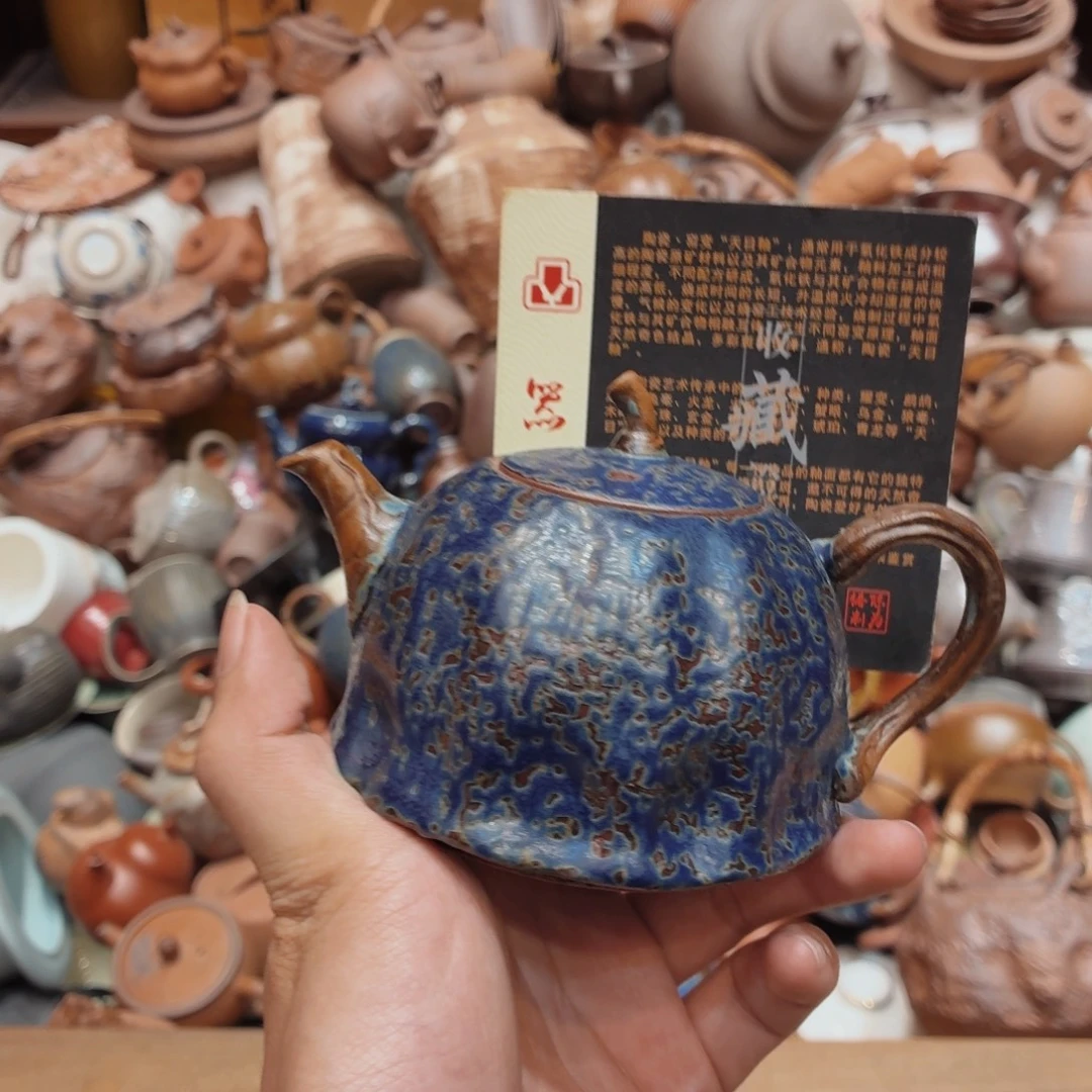 柴烧老岩泥高温茶器皿
