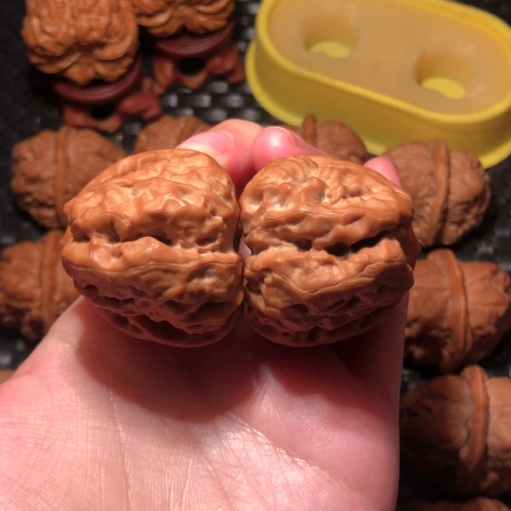 把件文玩核桃40大裂谷深开