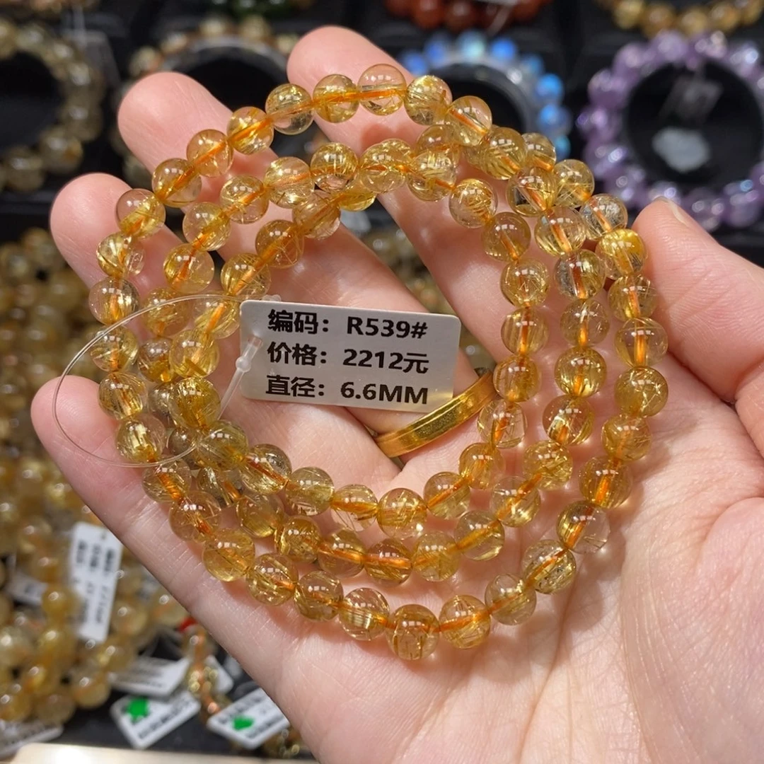 手链发晶未镶嵌R539#6.6mm