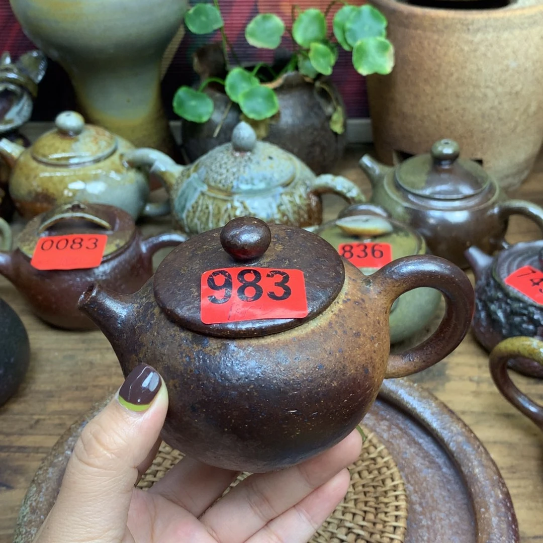柴烧泡茶壶180毫升一物一拍