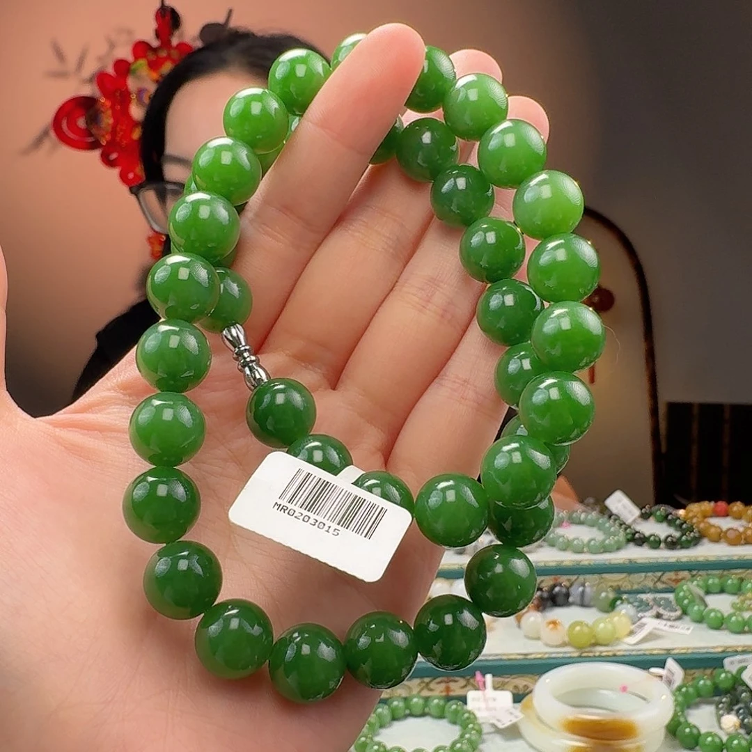 和田玉手串未镶嵌