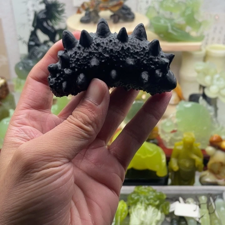 蛇纹石玉未镶嵌四大名玉手把