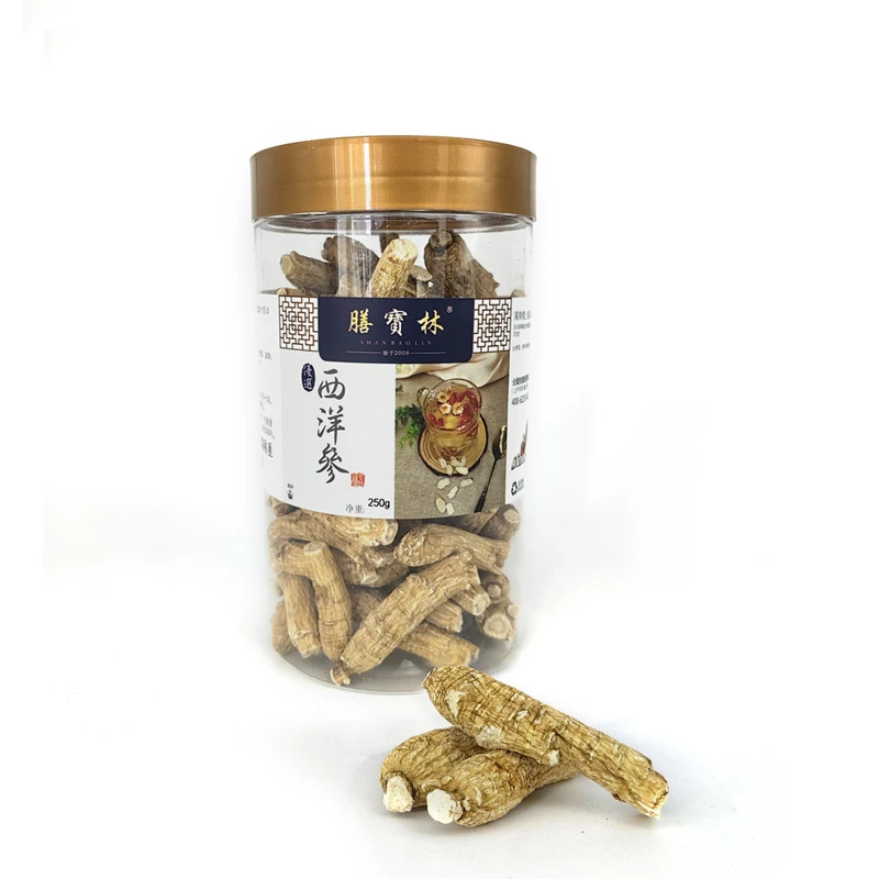 膳宝林【3克枝条】正宗加拿大整支西洋参人参花旗参250g