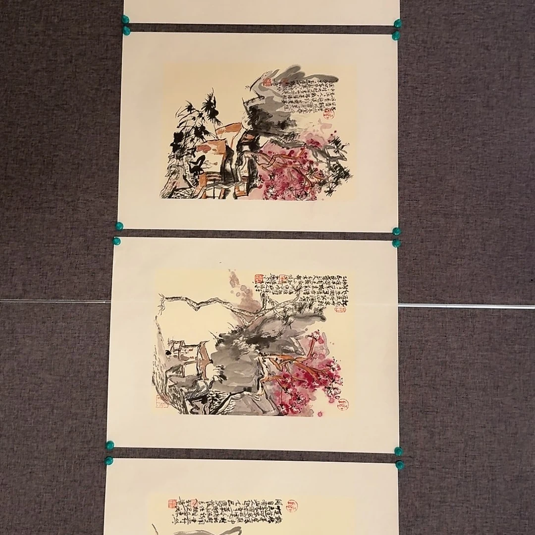 国画黄永滨老师作品画作