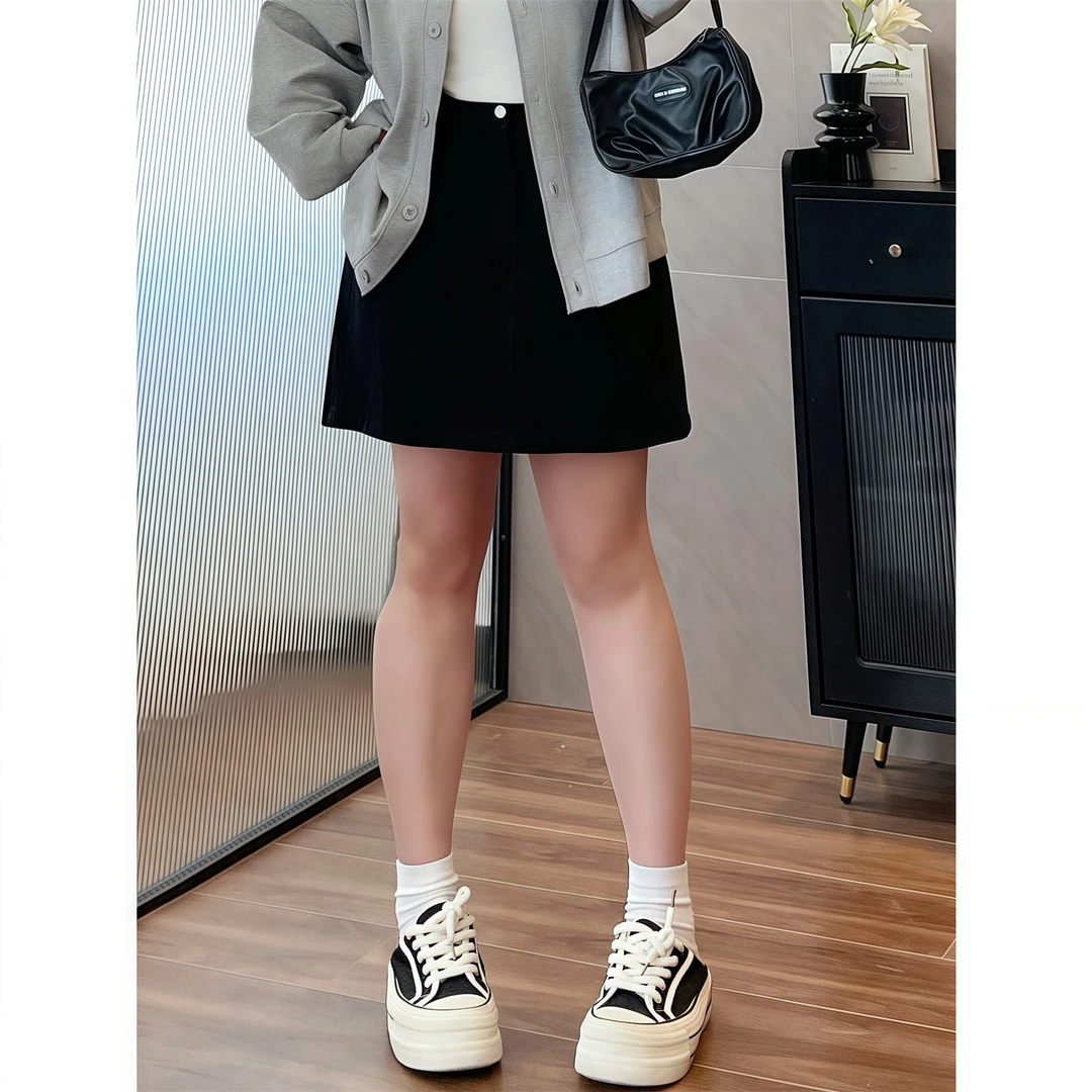 鬼马私服 / 炸街好穿牛仔半身裙11190花契200斤胖mm春季休闲时尚