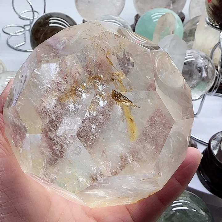 水晶摆件未镶嵌天然