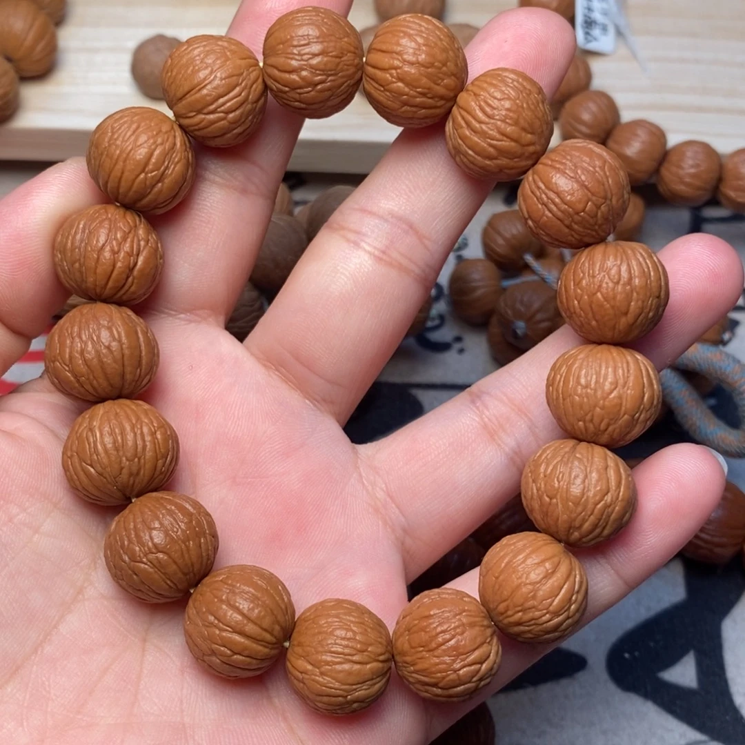 吊坠桃核凤羽打底15