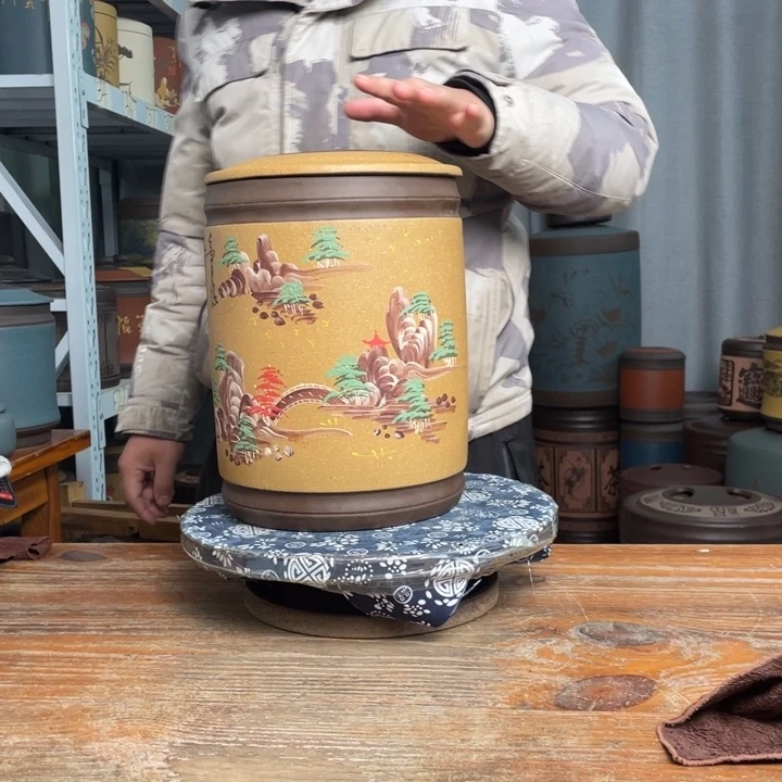 紫砂茶叶罐茶叶罐