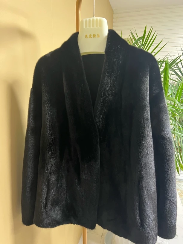 【玲哥专属】时尚大气优雅气质高贵松弛十足百搭显瘦宝嘉美水貂外套