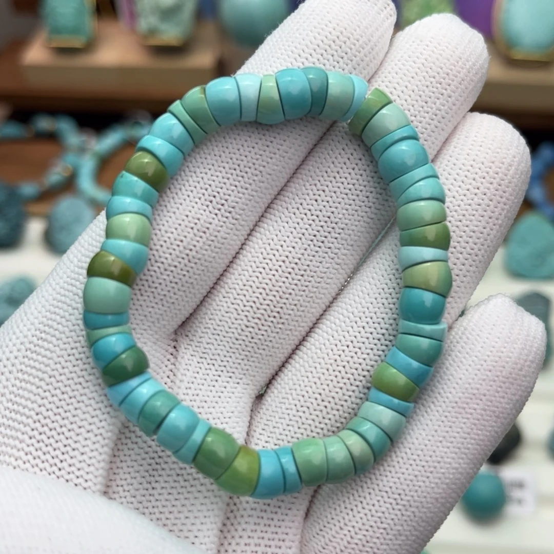 未镶嵌绿松石珠宝奇石炫彩大肠