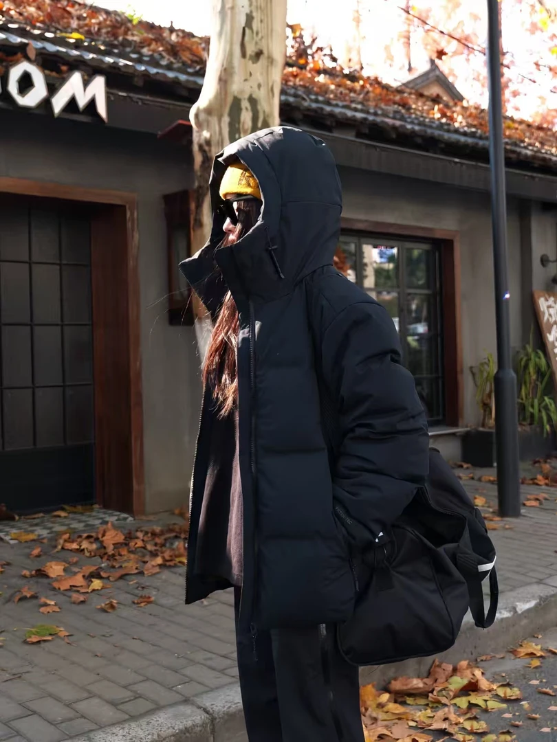 HH冰川达古系列连帽男鹅绒服厚款攀客经典防风加厚时尚运动