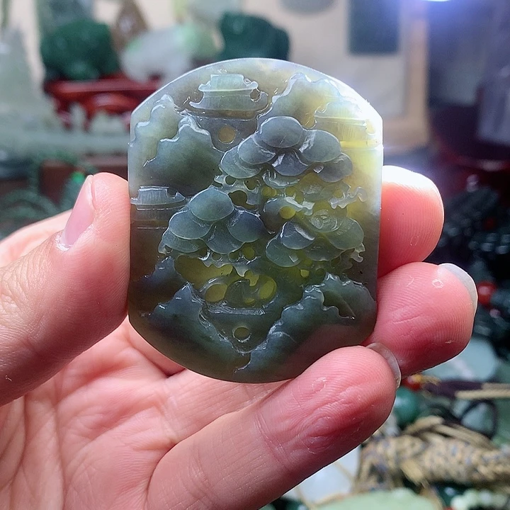 未镶嵌和田玉挂件