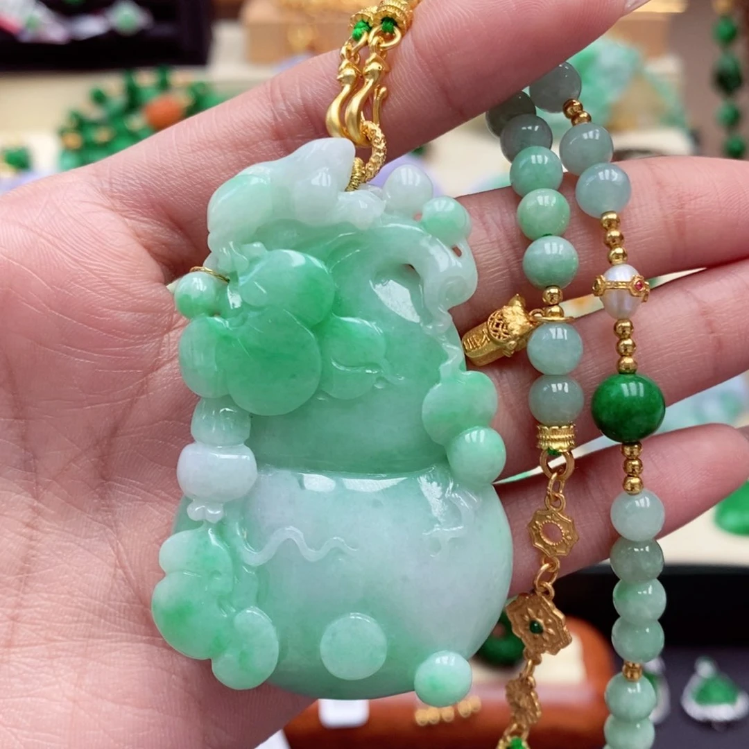 颈饰未镶嵌翡翠翡翠吊坠