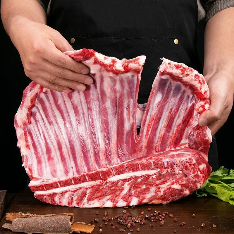 【羊排】羊肋排新鲜现切羊排肉3斤5斤双12鲜供顺丰包邮