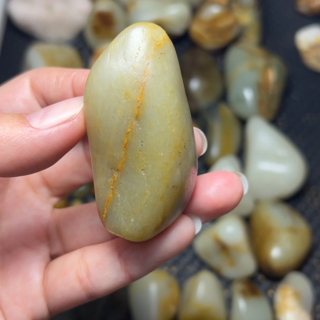 和田玉未镶嵌挂件A29