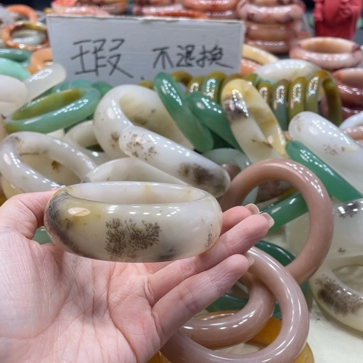 聲***香石英质玉钛钢珠宝奇石58