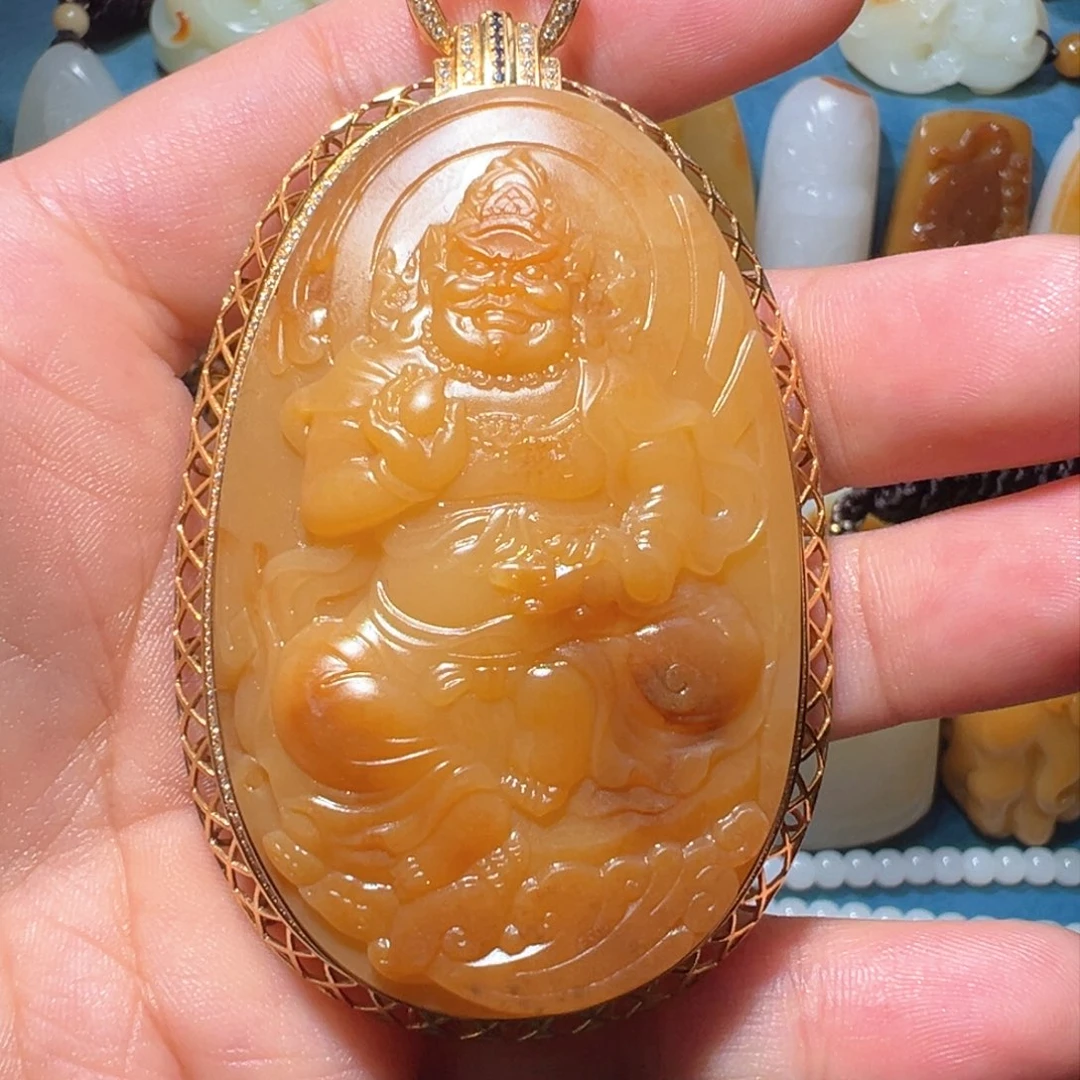 未镶嵌和田玉挂件用***3