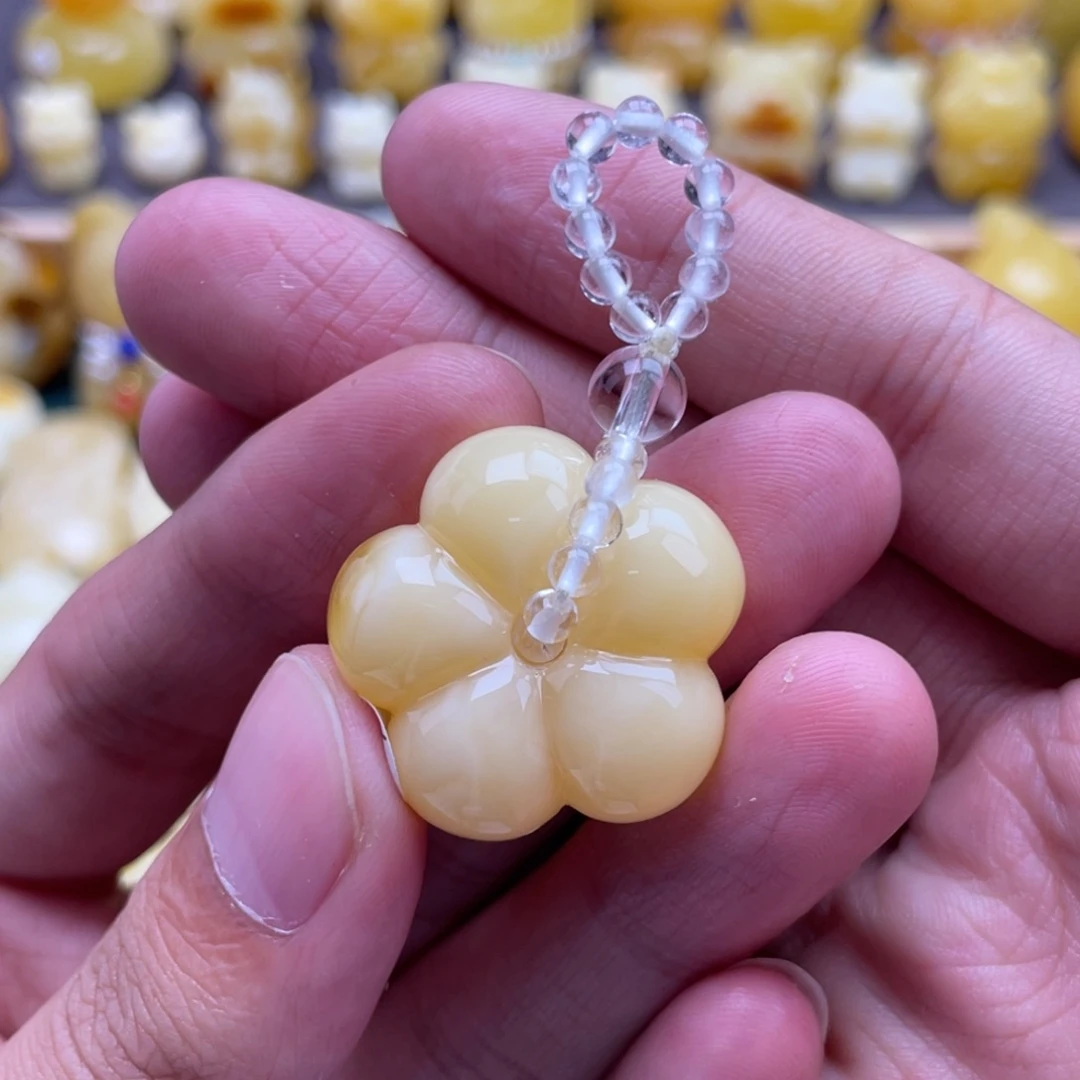 琥珀未镶嵌裸石蜜蜡