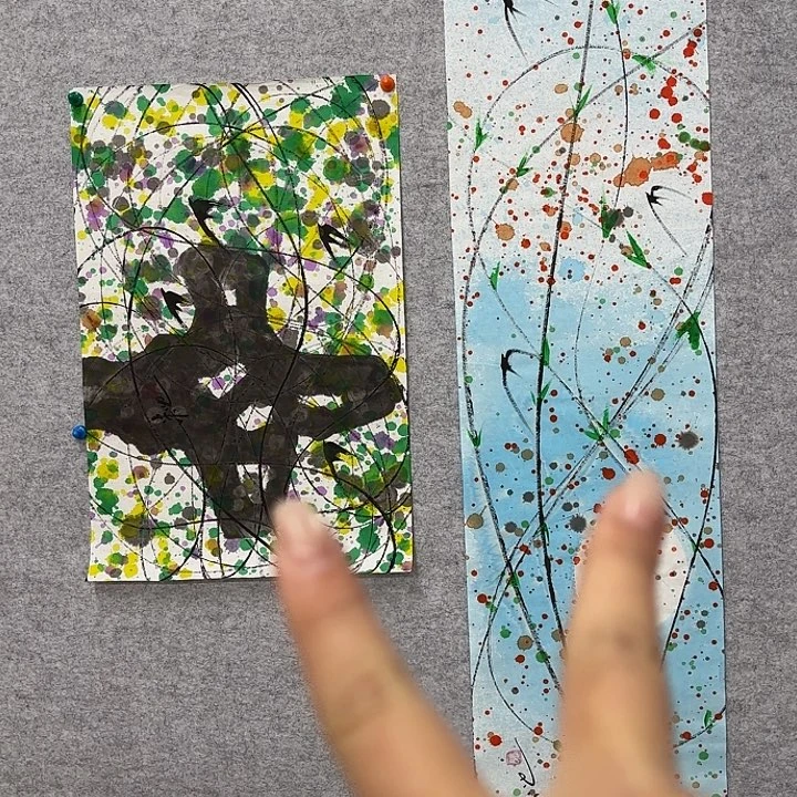 华***展国画花鸟等多种鸟类的栖息地