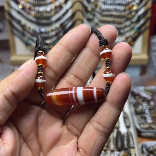 玛瑙/玉髓未镶嵌颈饰