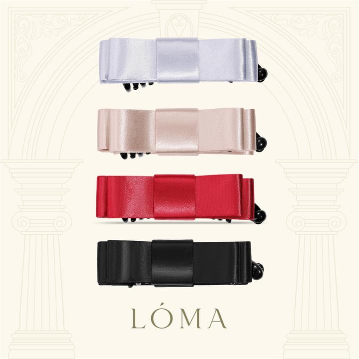 LOMA《fufu夹》网红气质发夹灵动简约蝴蝶结大小号韩系香