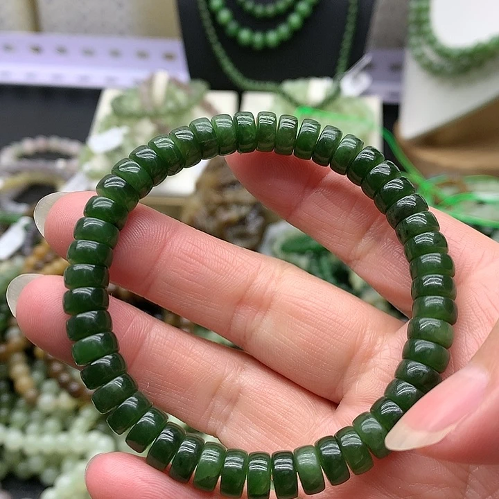 【闪购商品】和田玉手链未镶嵌8