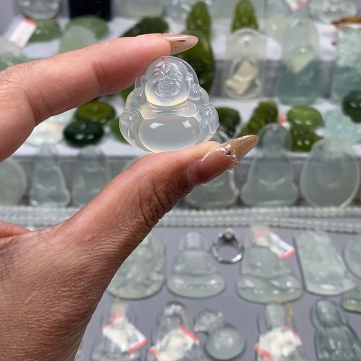 蛇纹石玉颈饰未镶嵌?****?