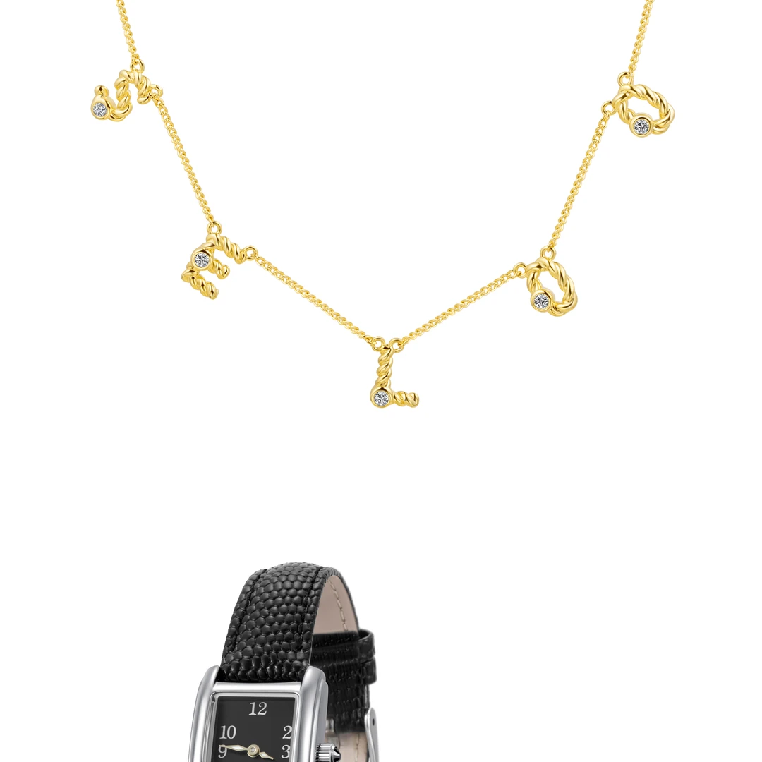 铜项链 AMY·J【H形简约风】AJ411H305