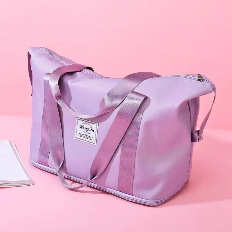 旅行包可套拉杆收纳新款干湿分离行李包大容量多功能手提健身包