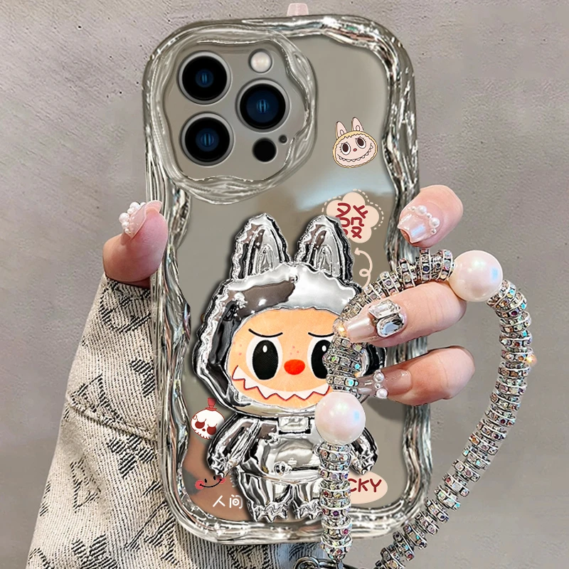 【苹果/华为/vivo/oppo/小米】适用高级银卡通小富婆手机壳防摔女款
