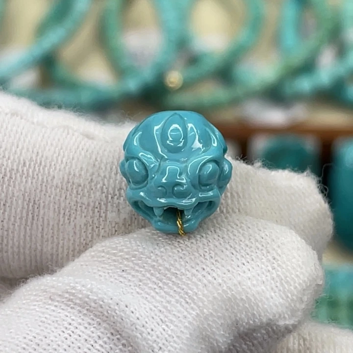 未镶嵌绿松石挂件